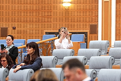 \"Проникнуться атмосферой, в которой работает Президент\". Первая в 2026 году экскурсия прошла во Дворце Независимости