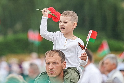 Празднование Дня Независимости в Бресте