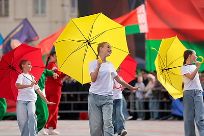 Праздник по случаю 90-летия Госавтоинспекции прошел в Минске
