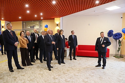 Новый корпус открыли в детском реабилитационно-оздоровительном центре \"Свитанак\" в Пинском районе