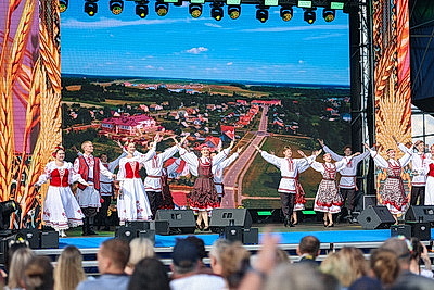 Концерт \"Союзные звезды в гостях в Александрии\" состоялся в Шкловском районе