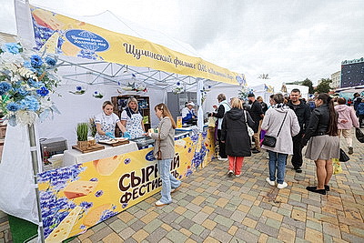 Фестиваль сыра прошел в Гродно