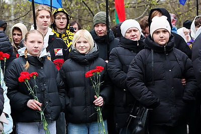 Миг истории, в котором спрессованы тысячи судеб. Память жертв чернобыльской аварии почтили в Минске