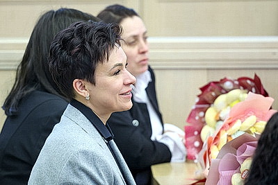 В Совете Республики прошла встреча с работницами ЖКХ