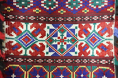 Коллекцию рушников показали гостям Большого театра на Вечере белорусской культуры