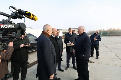 Лукашенко в Витебской области ознакомился с современным проектом в области мясного животноводства