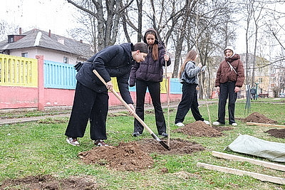 Масштабный субботник прошел в Заводском районе Минска