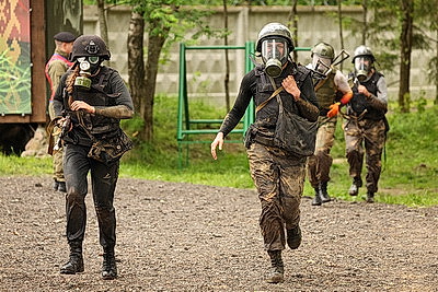Испытания на право ношения черного берета проходят в Минском районе