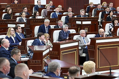 В Минске состоялась третья сессия Палаты представителей