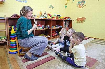 В Минской области открылось 38 ясельных групп для малышей до двух лет