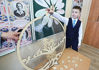 Урок \"Белорусская женщина - символ силы и вдохновения\" прошел в школах 5 марта