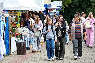 Школьный базар развернулся в Могилеве