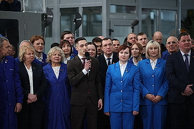 Лукашенко в Минске дал старт работе уникального производства в сфере микроэлектроники