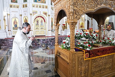 Православные верующие отмечают Пасху
