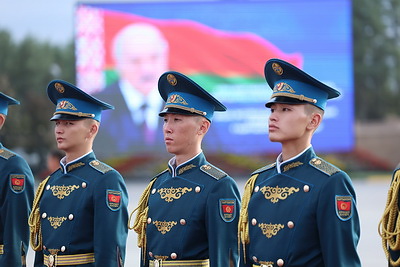 Лукашенко прибыл с рабочим визитом в Кыргызстан