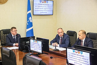 Строительство нового моста через Припять обсудили на выездном совещании