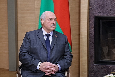 Лукашенко на встрече с Путиным позитивно оценил совместную работу правительств Беларуси и России