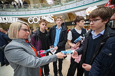 Ярмарка вакансий для молодежи проходит в Минске