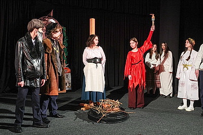 Восемь коллективов участвуют в финале витебского городского конкурса школьных театров