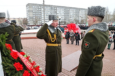 В Гомеле прошел митинг в честь 37-й годовщины вывода советских войск из Афганистана