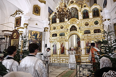 Рождественские богослужения прошли в православных храмах Беларуси