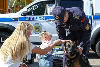 В Минске проходит акция МВД \"За безопасность - вместе!\"