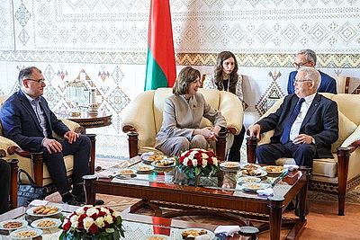 Кочанова прибыла с визитом в Алжир