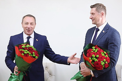 Снопков представил нового министра культуры коллективу ведомства