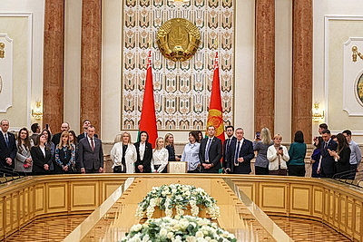 Сотрудники \"Гродноэнерго\" посетили Дворец Независимости