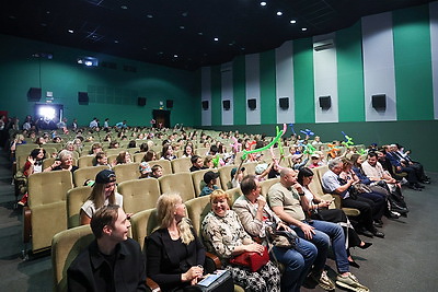 Премьера фильма \"Государственный гимн Республики Беларусь\" прошла в кинотеатре \"Пионер\"