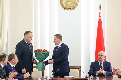 Турчин представил коллективу Аппарата Совета Министров нового вице-премьера