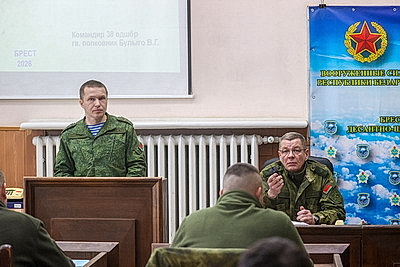 Соединение сил спецопераций в Бресте приведено в повышенную готовность во время проверки ВС