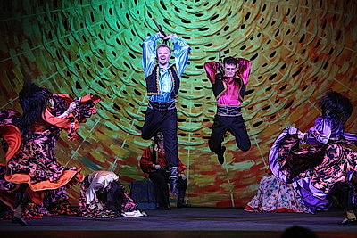 Премьеру музыкального спектакля \"Ночь Земфиры\" представил зрителям Гродненский драмтеатр