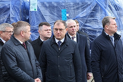 На повестке - перспективы реализации инвестпроектов. Турчин посетил \"БЕЛДЖИ\"