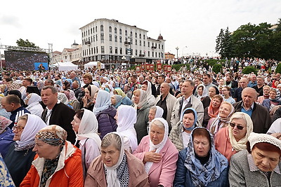 V Всебелорусский крестный ход завершился в столице в день Минской иконы Божией Матери