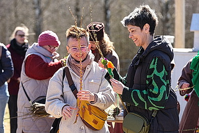 Празднование \"Вербницы\" прошло в Музее народной архитектуры и быта