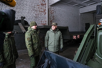 Внезапная проверка боеготовности проходит в 2-й инженерной бригаде