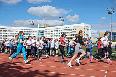 Открытие республиканской спартакиады работников физической культуры и спорта прошло в БГУФК
