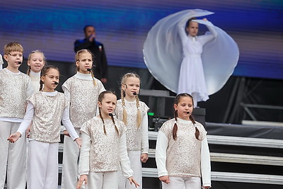 Празднование Дня Победы в Гродно