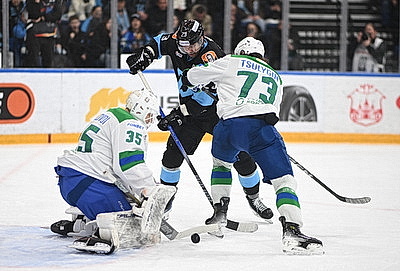 Минские динамовцы в овертайме уступили \"Салавату Юлаеву\"