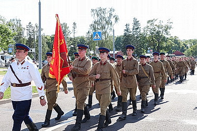 В Бресте воссоздали атмосферу последнего мирного дня 1941 года