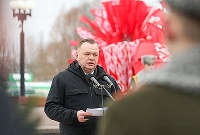 В Гомеле прошел митинг в честь 37-й годовщины вывода советских войск из Афганистана