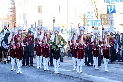 Зимний фестиваль \"Берестейские сани\" прошел в Бресте