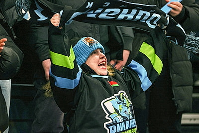 Минское \"Динамо\" на домашней арене обыграло \"Северсталь\" в КХЛ