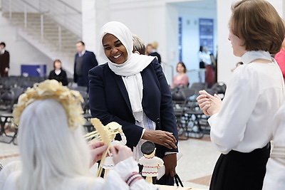 В Минске прошло праздничное мероприятие, приуроченное к Году белорусской женщины