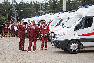 В Борисове прошли соревнования бригад скорой медицинской помощи Минской области