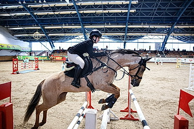 Чемпионат Беларуси по конному троеборью проходит в Ратомке