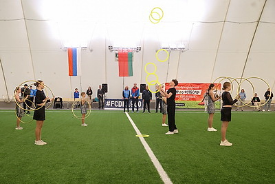 Международный турнир среди женских команд \"Футбольные леди\" прошел в Бресте