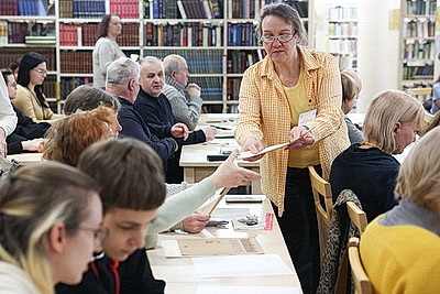 Образовательный проект \"Искусство и тайны ручного письма\" прошел в НББ