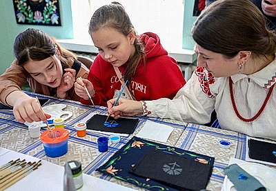 В витебской ратуше открылась выставка маляванки